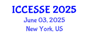International Conference on Computer, Electrical and Systems Sciences, and Engineering (ICCESSE) June 03, 2025 - New York, United States