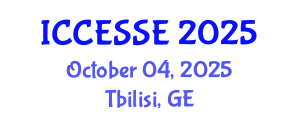 International Conference on Computer, Electrical and Systems Sciences, and Engineering (ICCESSE) October 04, 2025 - Tbilisi, Georgia