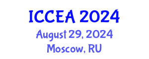 International Conference on Computer Engineering and Applications (ICCEA) August 29, 2024 - Moscow, Russia