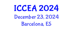 International Conference on Computer Engineering and Applications (ICCEA) December 23, 2024 - Barcelona, Spain