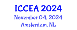 International Conference on Computer Engineering and Applications (ICCEA) November 04, 2024 - Amsterdam, Netherlands