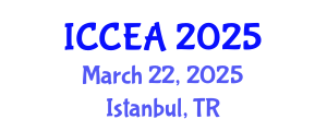 International Conference on Computer Engineering and Applications (ICCEA) March 22, 2025 - Istanbul, Turkey