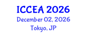 International Conference on Computer Engineering and Applications (ICCEA) December 02, 2026 - Tokyo, Japan International Conference on Computer Engineering and Applications (ICCEA) December 02, 2026 - Tokyo, Japan