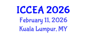 International Conference on Computer Engineering and Applications (ICCEA) February 11, 2026 - Kuala Lumpur, Malaysia