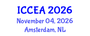 International Conference on Computer Engineering and Applications (ICCEA) November 04, 2026 - Amsterdam, Netherlands