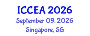 International Conference on Computer Engineering and Applications (ICCEA) September 09, 2026 - Singapore, Singapore