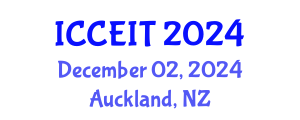 International Conference on Computer Engineering and Information Technology (ICCEIT) December 02, 2024 - Auckland, New Zealand