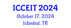 International Conference on Computer Engineering and Information Technology (ICCEIT) October 17, 2024 - Istanbul, Turkey