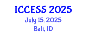 International Conference on Computer Engineering and Software Systems (ICCESS) July 15, 2025 - Bali, Indonesia