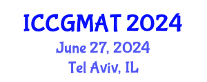 International Conference on Computer Games, Multimedia and Allied Technology (ICCGMAT) June 27, 2024 - Tel Aviv, Israel