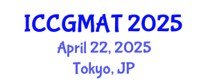 International Conference on Computer Games, Multimedia and Allied Technology (ICCGMAT) April 22, 2025 - Tokyo, Japan