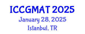 International Conference on Computer Games, Multimedia and Allied Technology (ICCGMAT) January 28, 2025 - Istanbul, Turkey
