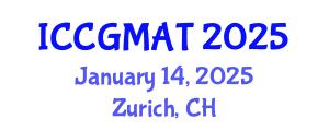 International Conference on Computer Games, Multimedia and Allied Technology (ICCGMAT) January 14, 2025 - Zurich, Switzerland
