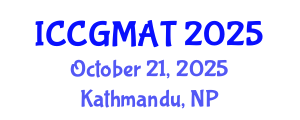 International Conference on Computer Games, Multimedia and Allied Technology (ICCGMAT) October 21, 2025 - Kathmandu, Nepal