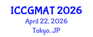 International Conference on Computer Games, Multimedia and Allied Technology (ICCGMAT) April 22, 2026 - Tokyo, Japan