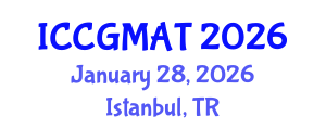 International Conference on Computer Games, Multimedia and Allied Technology (ICCGMAT) January 28, 2026 - Istanbul, Turkey