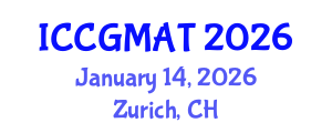 International Conference on Computer Games, Multimedia and Allied Technology (ICCGMAT) January 14, 2026 - Zurich, Switzerland
