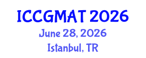 International Conference on Computer Games, Multimedia and Allied Technology (ICCGMAT) June 28, 2026 - Istanbul, Turkey