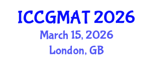 International Conference on Computer Games, Multimedia and Allied Technology (ICCGMAT) March 15, 2026 - London, United Kingdom