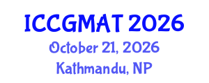 International Conference on Computer Games, Multimedia and Allied Technology (ICCGMAT) October 21, 2026 - Kathmandu, Nepal