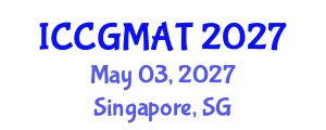 International Conference on Computer Games, Multimedia and Allied Technology (ICCGMAT) May 03, 2027 - Singapore, Singapore International Conference on Computer Games, Multimedia and Allied Technology (ICCGMAT) May 03, 2027 - Singapore, Singapore