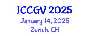 International Conference on Computer Graphics and Vision (ICCGV) January 14, 2025 - Zurich, Switzerland