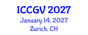 International Conference on Computer Graphics and Vision (ICCGV) January 14, 2027 - Zurich, Switzerland
