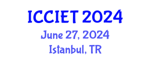 International Conference on Computer, Information and Education Technology (ICCIET) June 27, 2024 - Istanbul, Turkey