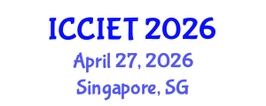 International Conference on Computer, Information and Education Technology (ICCIET) April 27, 2026 - Singapore, Singapore International Conference on Computer, Information and Education Technology (ICCIET) April 27, 2026 - Singapore, Singapore
