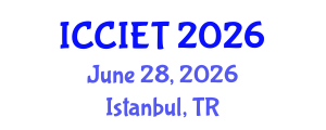 International Conference on Computer, Information and Education Technology (ICCIET) June 28, 2026 - Istanbul, Turkey