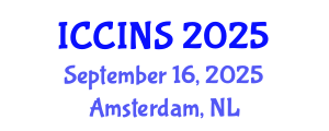 International Conference on Computer, Information and Network Security (ICCINS) September 16, 2025 - Amsterdam, Netherlands