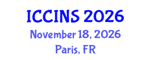 International Conference on Computer, Information and Network Security (ICCINS) November 18, 2026 - Paris, France