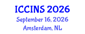 International Conference on Computer, Information and Network Security (ICCINS) September 16, 2026 - Amsterdam, Netherlands