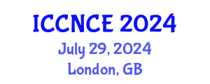 International Conference on Computer Networks and Communications Engineering (ICCNCE) July 29, 2024 - London, United Kingdom