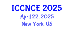 International Conference on Computer Networks and Communications Engineering (ICCNCE) April 22, 2025 - New York, United States