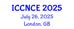 International Conference on Computer Networks and Communications Engineering (ICCNCE) July 26, 2025 - London, United Kingdom