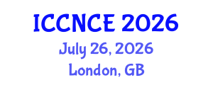 International Conference on Computer Networks and Communications Engineering (ICCNCE) July 26, 2026 - London, United Kingdom