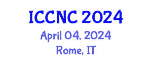 International Conference on Computer Networks and Communications (ICCNC) April 04, 2024 - Rome, Italy