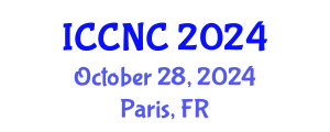 International Conference on Computer Networks and Communications (ICCNC) October 28, 2024 - Paris, France