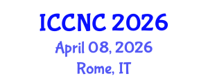 International Conference on Computer Networks and Communications (ICCNC) April 08, 2026 - Rome, Italy