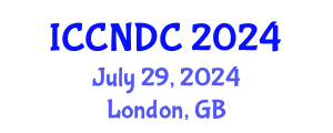 International Conference on Computer Networks and Data Communication (ICCNDC) July 29, 2024 - London, United Kingdom