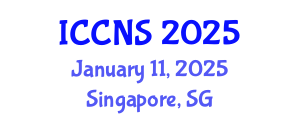 International Conference on Computer Networks and Security (ICCNS) January 11, 2025 - Singapore, Singapore