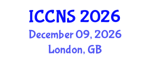 International Conference on Computer Networks and Security (ICCNS) December 09, 2026 - London, United Kingdom International Conference on Computer Networks and Security (ICCNS) December 09, 2026 - London, United Kingdom