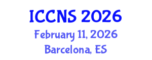 International Conference on Computer Networks and Security (ICCNS) February 11, 2026 - Barcelona, Spain