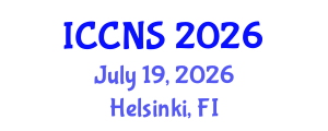 International Conference on Computer Networks and Security (ICCNS) July 19, 2026 - Helsinki, Finland