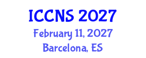 International Conference on Computer Networks and Security (ICCNS) February 11, 2027 - Barcelona, Spain International Conference on Computer Networks and Security (ICCNS) February 11, 2027 - Barcelona, Spain