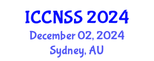 International Conference on Computer Networks and Systems Security (ICCNSS) December 02, 2024 - Sydney, Australia