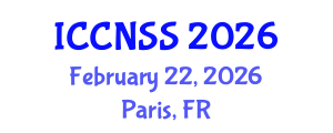International Conference on Computer Networks and Systems Security (ICCNSS) February 22, 2026 - Paris, France