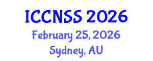 International Conference on Computer Networks and Systems Security (ICCNSS) February 25, 2026 - Sydney, Australia