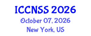 International Conference on Computer Networks and Systems Security (ICCNSS) October 07, 2026 - New York, United States